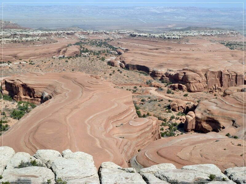 Hidden Canyon Overlook, Bartlett Overlook, Moab, UT