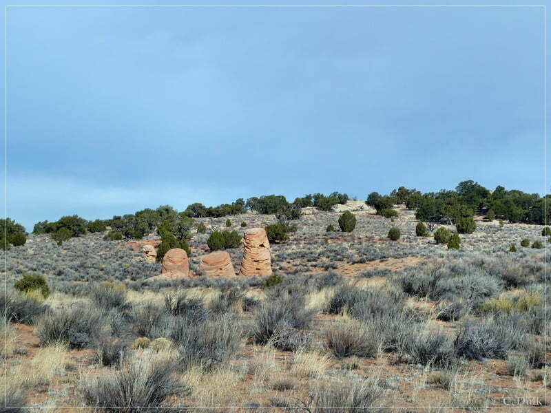 Powells Monument+Paria Needle, Vermilion Cliffs NM, AZ