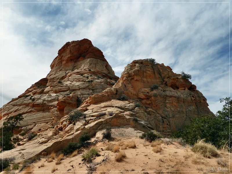 Powells Monument+Paria Needle, Vermilion Cliffs NM, AZ