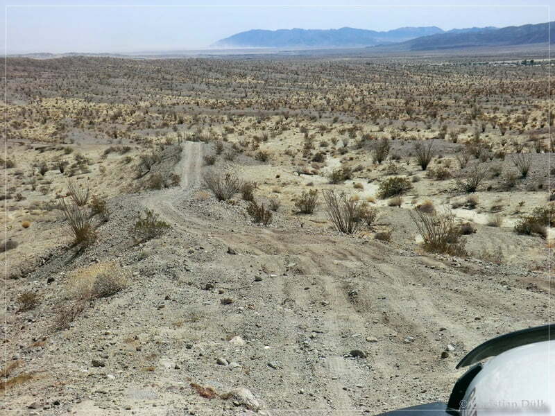 Rainbow Wash, Anza Borrego SP, CA