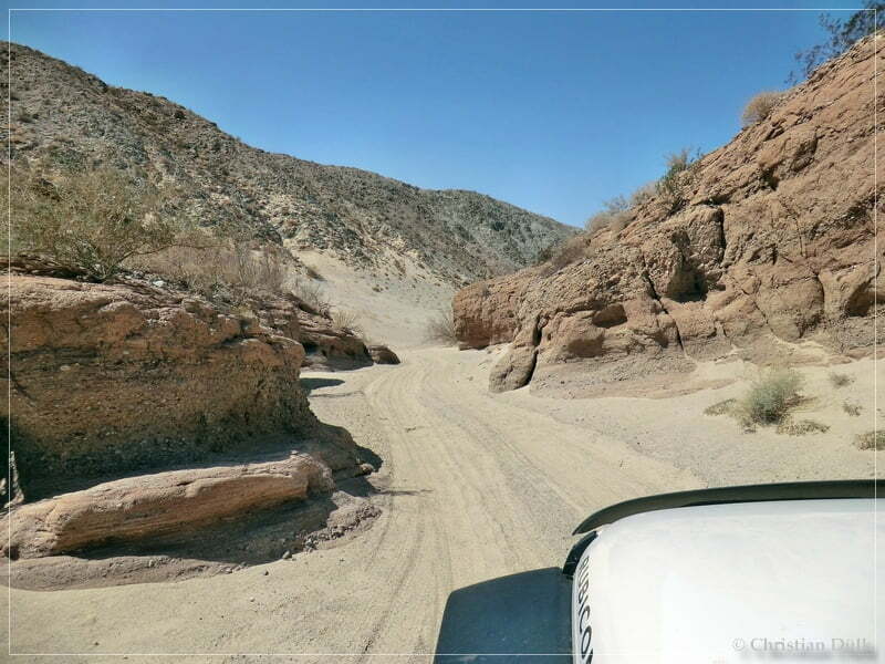 Rainbow Wash, Anza Borrego SP, CA