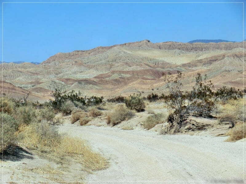 Rainbow Wash, Anza Borrego SP, CA