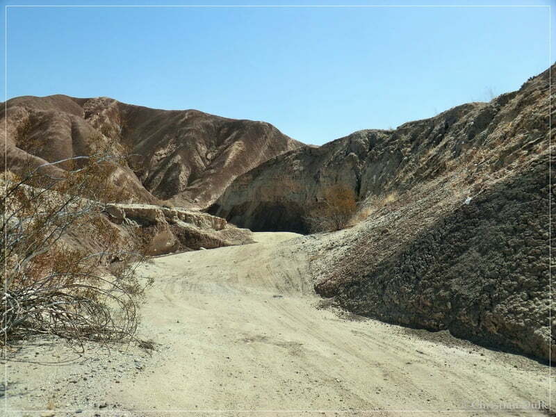 Rainbow Wash, Anza Borrego SP, CA