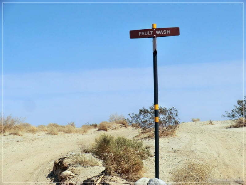 Rainbow Wash, Anza Borrego SP, CA