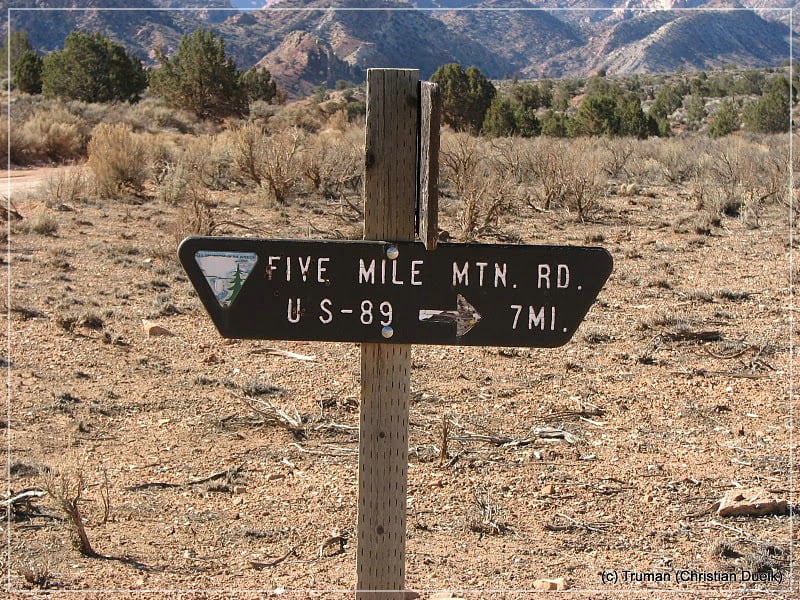 Five Mile Mountain Road, Paria Plateau, AZ